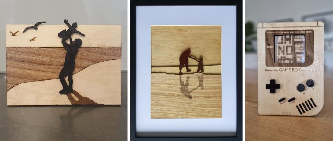 plywood art